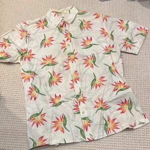 Original Avanti made in Hawaii M Floral Shirt